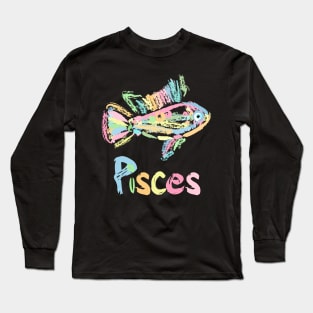 Pisces Fish Long Sleeve T-Shirt